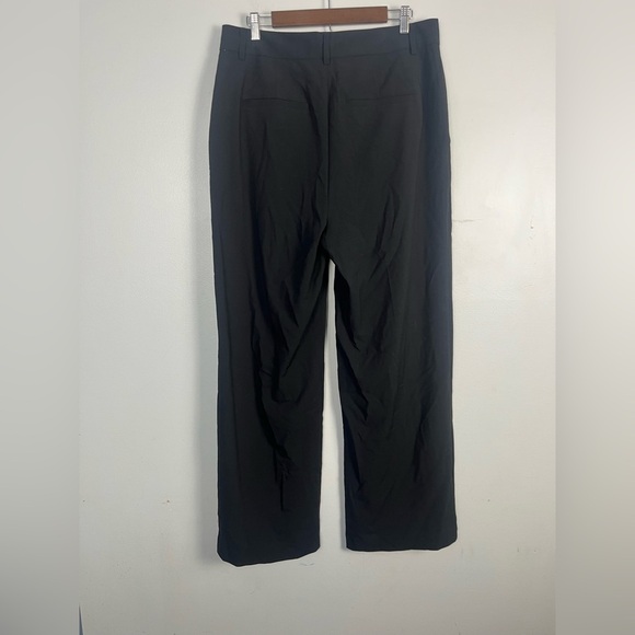 Good American Women's Suiting Good 90S Pleated Trouser in Black new size 12/31 - Picture 9 of 10